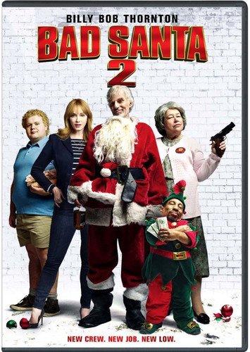 Bad Santa 2 DVD para una tarde de risas con amigos compartiendo una sesión de cine gamberro