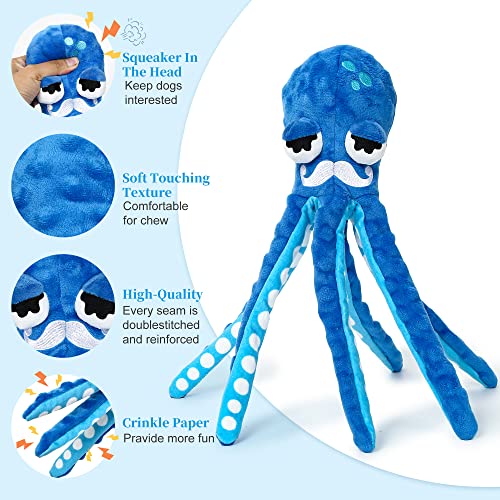 Puhohun Dog Toys, Squeaky Dog Toy For Large Breed, Plush Dog Toy With Crinkle Paper, Dog Chew Toys For Puppy, Small, Middle Dogs #TOP1