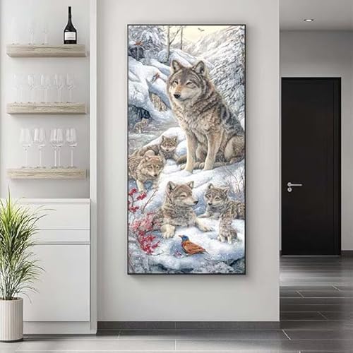 �������G ���킢�� �I�I�J�~ �����h��G �L�b�g DIY ��l ���S�Ҍ��� �f�W�^�����G ��h�� �����L�b�g�ɂ��G�� Paint By Numbers �A�N�����y�C���g ���ʉ� �����Ńy�C���g �z�[�� �I�t�B�X���� �M�t�g 45x90 cm, �t���[����