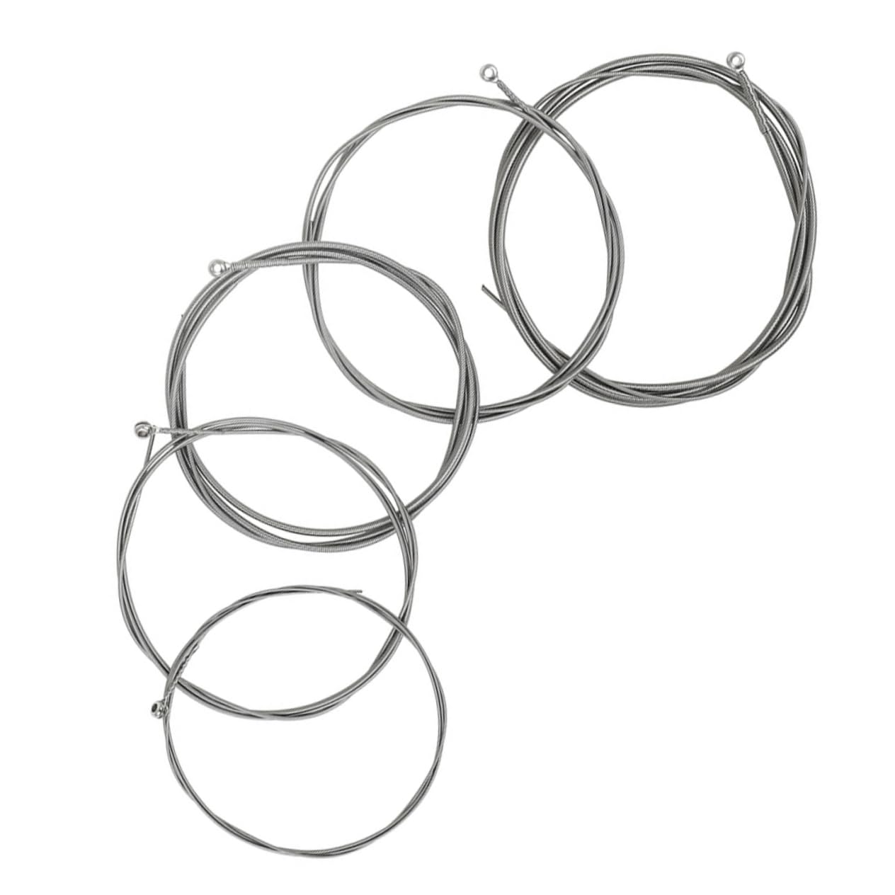 UPKOCH 5pezzi Corde per Basso Elettrico Esagonali di Ricambio Accessori per Basso Kit di Sostituzione Materiali di Resistenti e Robuste Pratiche per Uso Quotidiano