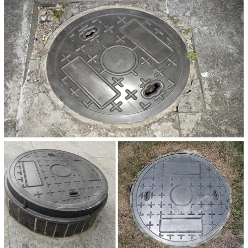 Solution résistante aux intempéries couvercle composite de drainage