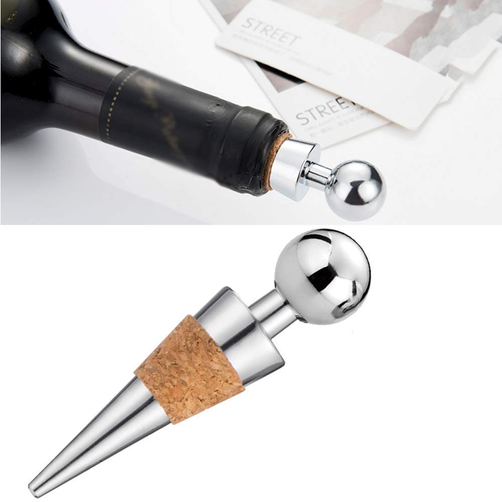 Wein Korkenzieher Set Weinöffner Wein Flaschenöffner mit Folienschneider Weinausgießer Set Geschenkbox Zubehör