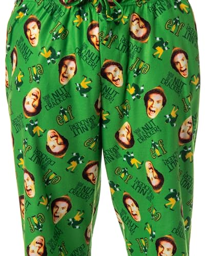 INTIMO Elf The Movie Mens' Son of a Nutcracker! Tossed Film Sleep Pajama Pants3