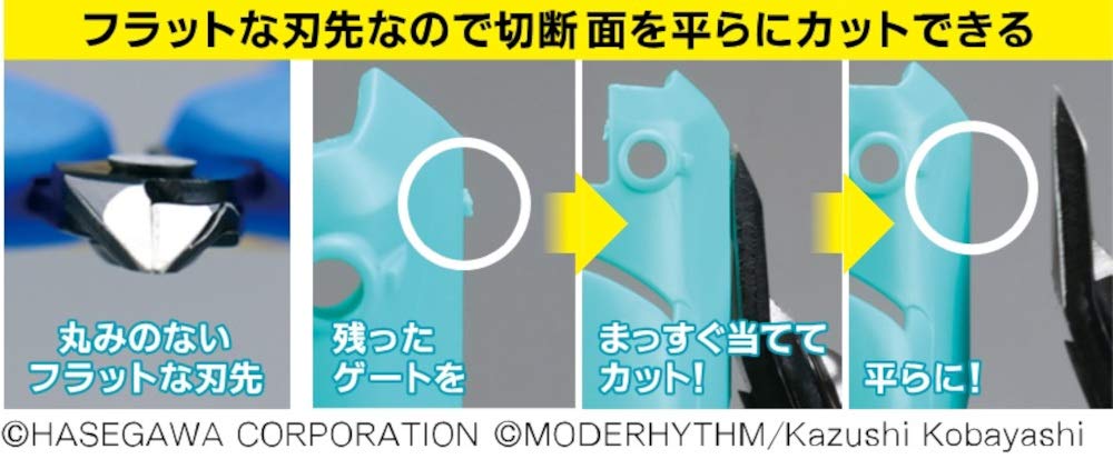 GodHand Nipper GH-SG-01 Pince coupante en plastique Bleu pour modèles en plastique Importé du Japon
