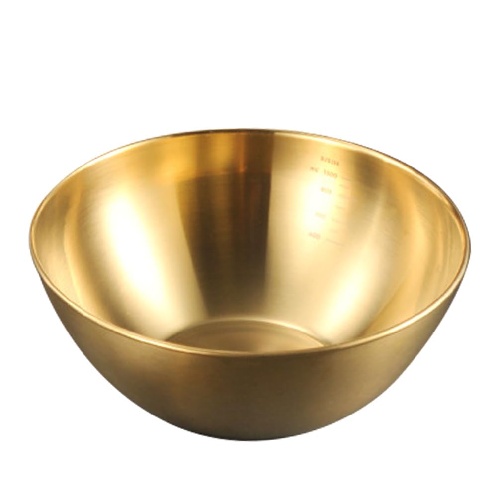 MAGICLULU Stainless Steel Mixing Basin Thickened Large Kitchen Bowl for Fruits Salads and Food Storage Multipurpose Household Washing Basin 7.5 Inch