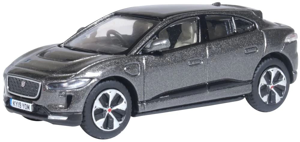 Oxford Diecast 1:76 Jaguar I Pace Corris Grey Collectable model 76JIP003