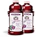 Kedem Concord Grape Juice, 100% Pure Juice, 96oz (2 Pack) No Sugar Added, No Artificial Flavors or Colors