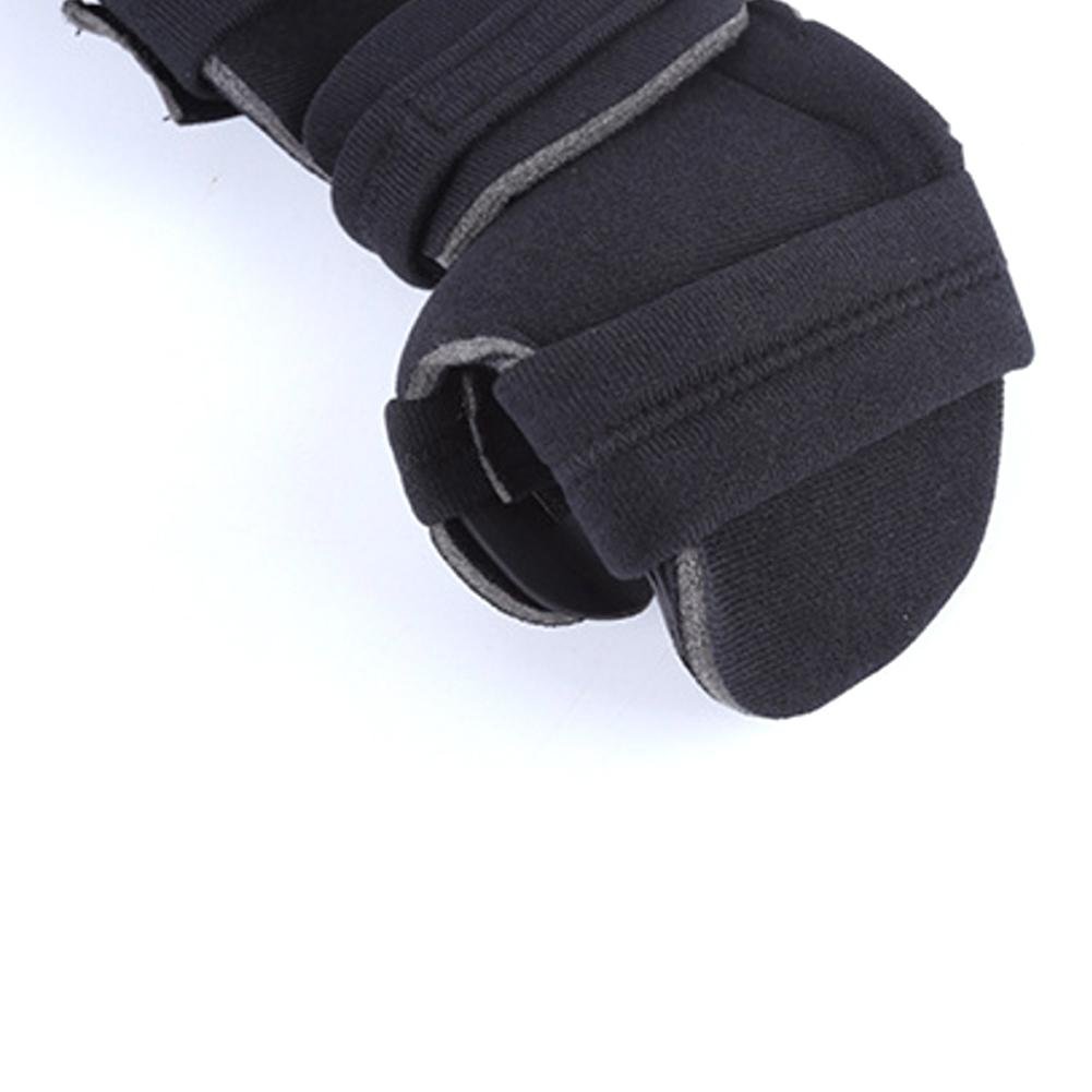 Placa de Soporte para muñeca Soporte para muñeca Yeso para Fractura Férula Fija.Black-L