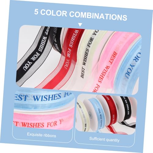 Ceintures décoratives en soie Hohopeti pour emballage cadeau et mariage - 8