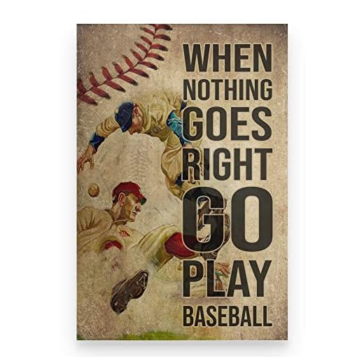 Where A Sacrifice Is Really uppskattat tryck, två spelare spelar basebollaffisch, baseball Once Upon A Time affisch, INGEN RAM - 28 x 43 cm affisch