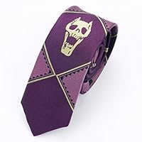 ジョジョの奇妙な冒険 吉良吉影 ネクタイ 4色 (紫)