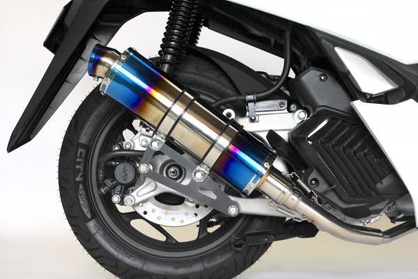 専用HMS ホンダPCX125 (JK05/KF47) ステンレス 346 Amazon | ホンダ PCX125 PCX160 マフラー JK05 KF47 バイクマフラー S