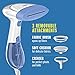 Conair Handheld Garment Steamer for Clothes, ExtremeSteam 1200W, Portable Handheld Design,White/Blue
