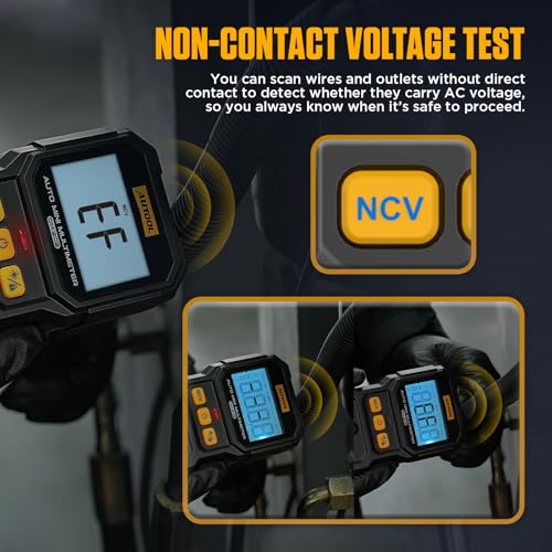 Image of AUTOOL Digital Multimeter, Multi Meter True RMS Auto-Ranging NCV
