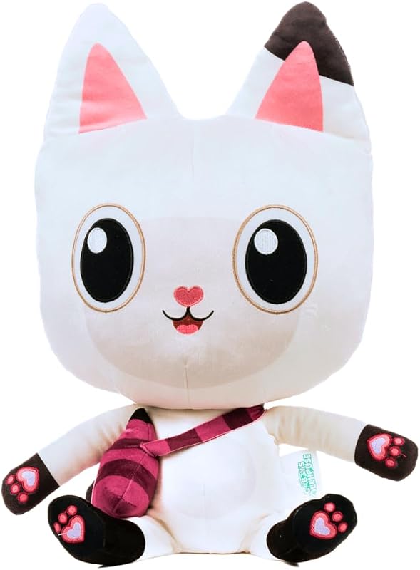 DreamWorks Gabby's Dollhouse Pandy Paws Ropa de cama súper suave y acogedora almohada para abrazar, (producto con licencia oficial) de Franco
