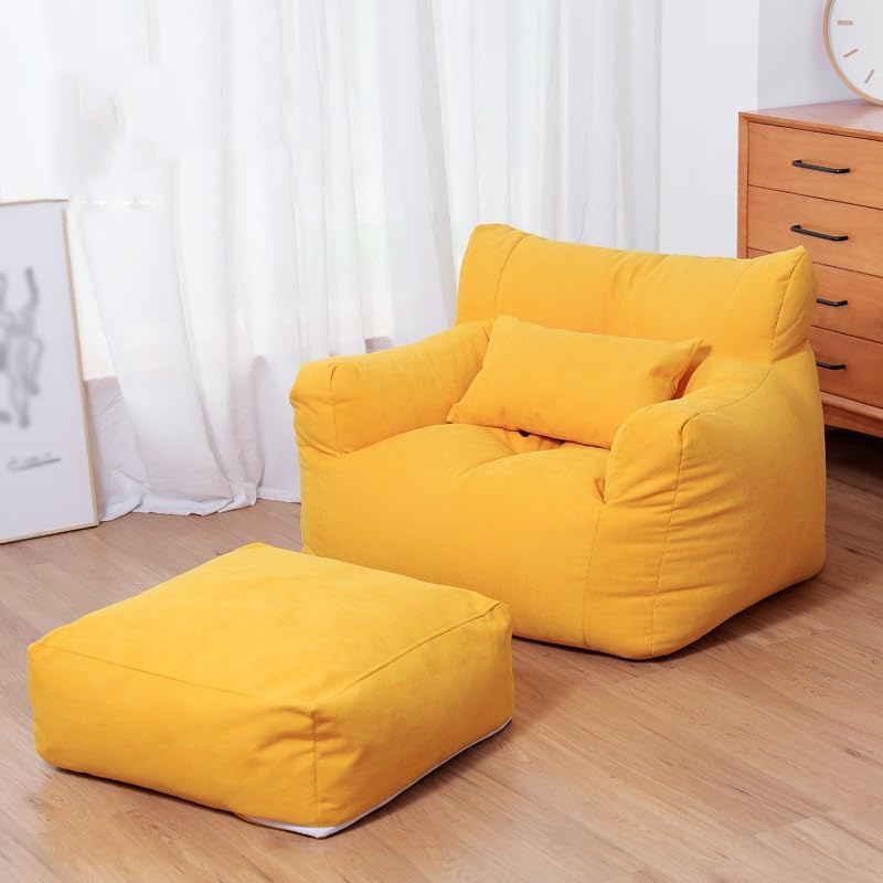 Single Beanbag Tatami Cushioned Armchair Balcony Bedroom Family Small Flat Lazy Sofa