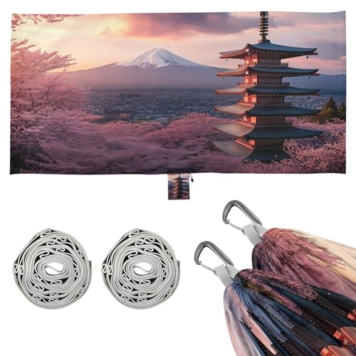 Takiito Pagoda Mountain Hammock 330 lb Capacity Travel Camping Hammock with Tree Straps, Portable Lightweight for Outdoor Beach Backpacking Backyard Patio