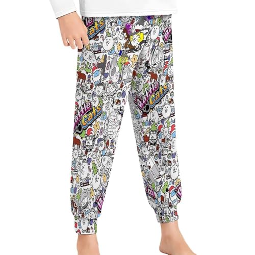 Battle-Cats Youth Fashion, Comfortable Home Pajamas