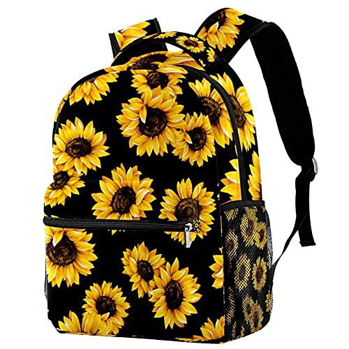 Sac à dos de voyage tournesols pour sorties de loisir en famille