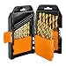 WARRIOR 29-Piece Titanium Nitride High Speed Steel Drill Bit Set