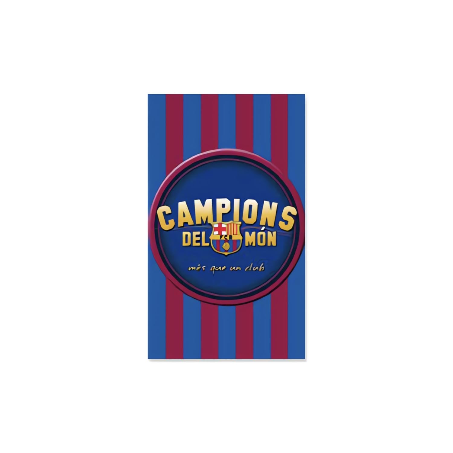 F. C. BARCELONA TOALLA Grande 100x170cm LICENCIA ORIGINAL MICROFIBRA CAMPIONS DEL MON