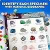 National Geographic Rock Collection Box for Kids – 300+ Piece Gemstones and Crystals Set Includes Geodes and Real Crystals, Rocks and Minerals, Science Kit for Kids, A Geology Gift for Boys and Girls #5