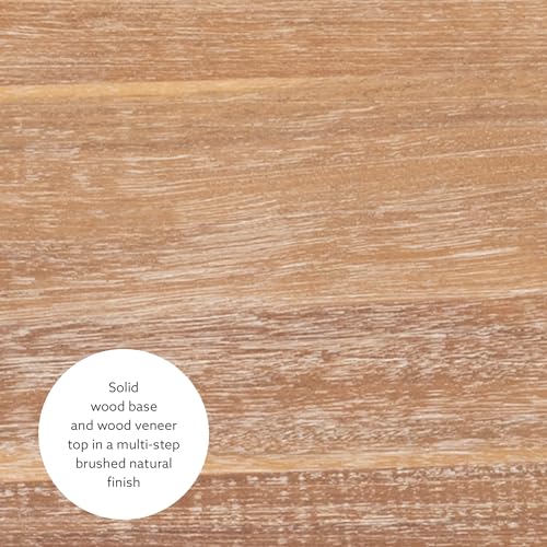 Linon 42 inch Height Pub Claridge Table, Distressed Brown Bar by Linon - Image 6