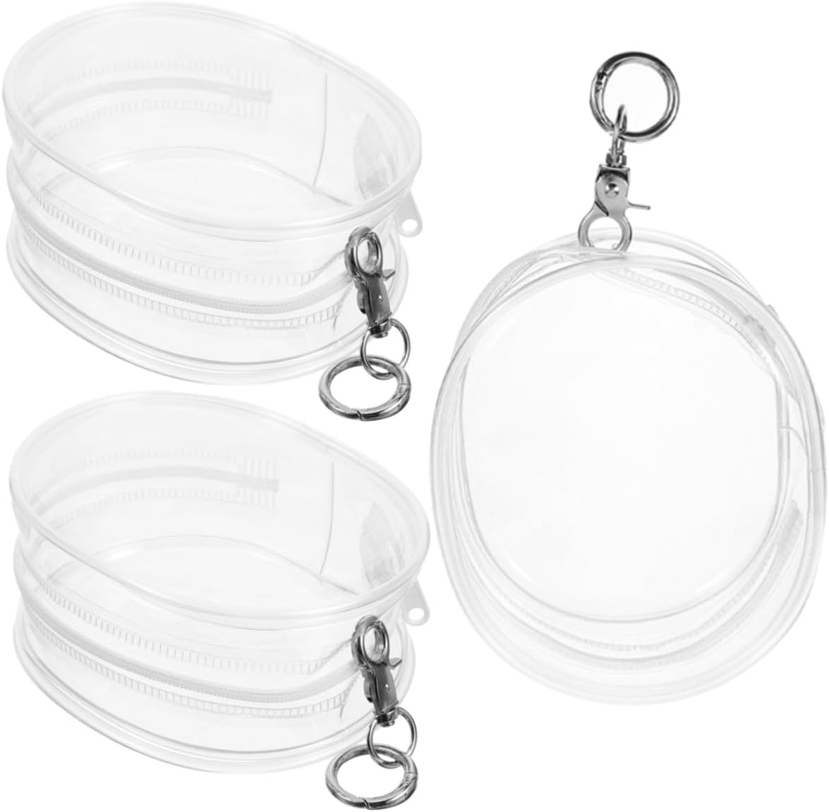 Kisangel 9pcs Doll Storage Bag Portable Doll Case Lightweight Holder Bag Keychain Accessory