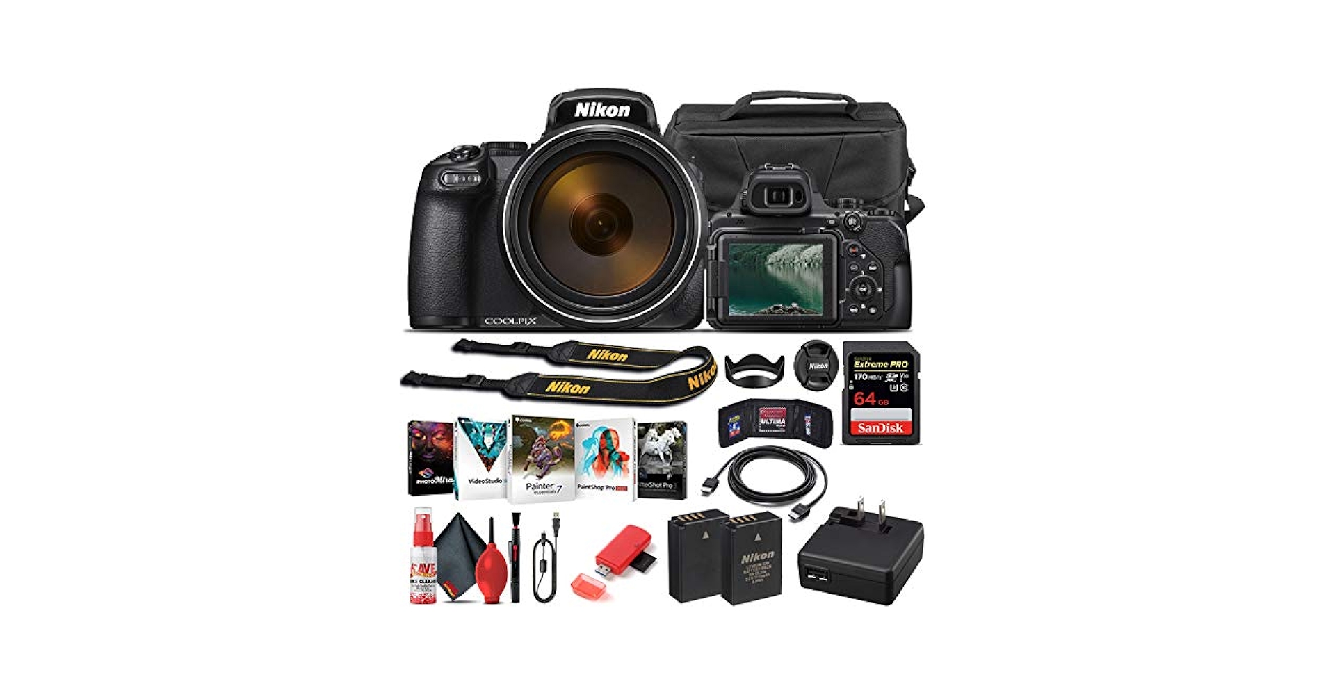 Amazon.com : Nikon COOLPIX P1000 Digital Camera (26522) +