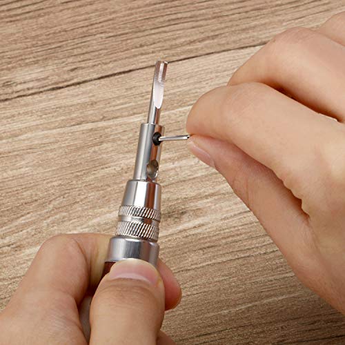 7 in 1 Leather Groover Tool and Cutting Knife Set Adjustable Stitching Groover Creasing Edge Beveler Grooving Tool Leather Edging Knife for DIY Leathercraft Cutting - Image 3