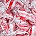 Peppermint Red & White Cylinder Shaped Mint Candy Twists - 2 Pounds-Individually Wrapped