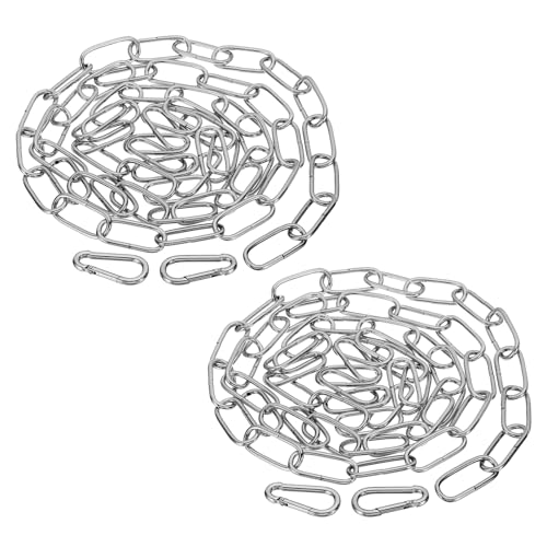 Chaîne en boucle métallique robuste pour lustre et luminaire d'intérieur