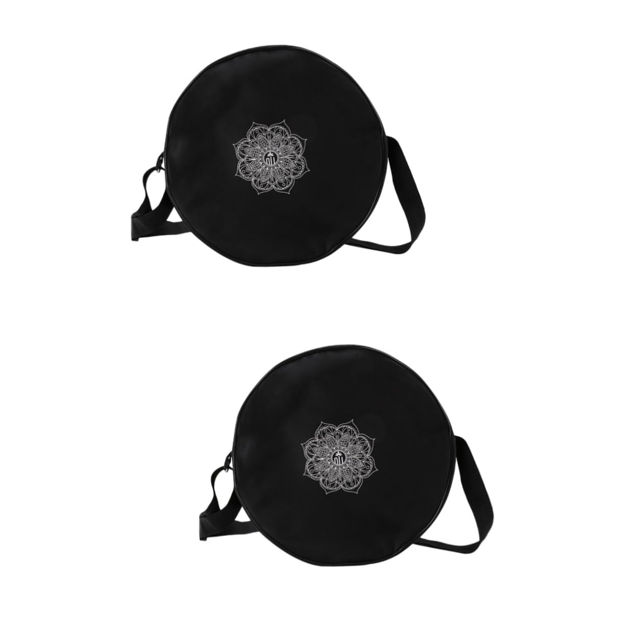 Yardwe 2stücke Doppeltaschen Für Yoga-räder Große Tragekapazität Für Yogamatten Blöcke Und Handtücher Für Fitness Und Reisen Robuste Aufbewahrungstasche Mit Doppeltem