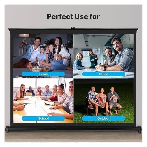 Pantalla para proyector portátil 50" 4:3 miniatura 6
