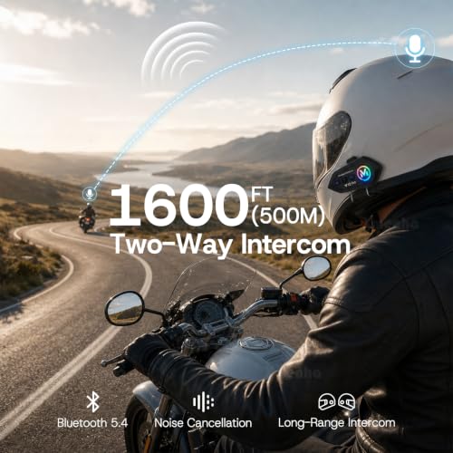 Xmenha Motorcycle Helmet Intercom System