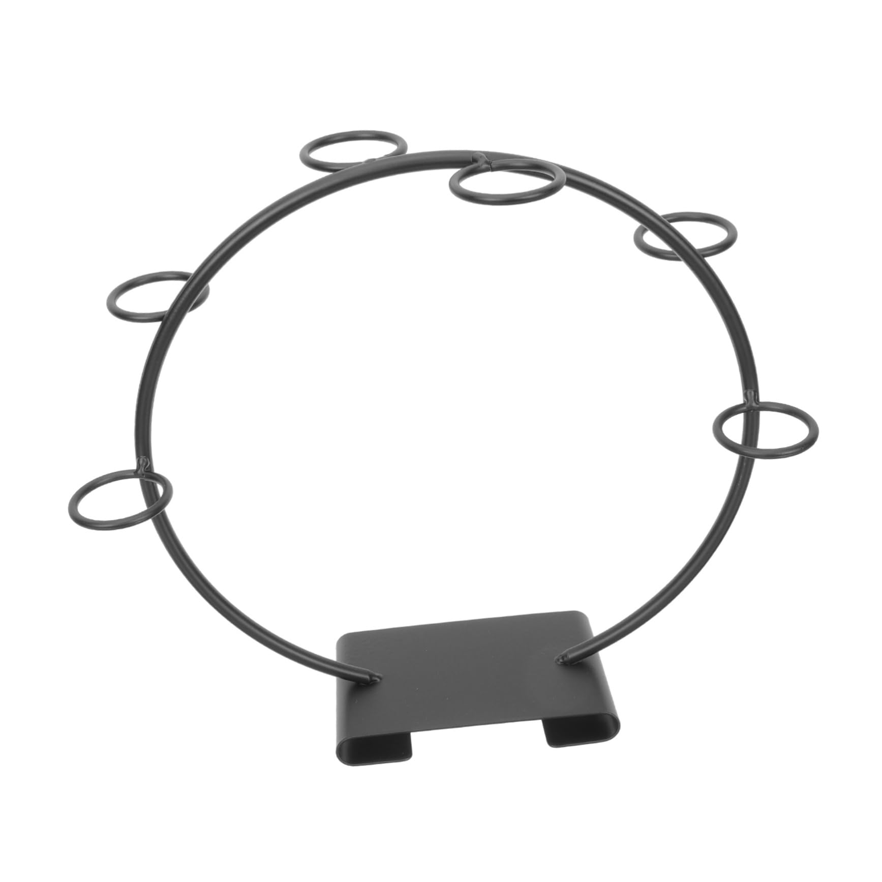 Support Cornet Glace Noir Présentoir à Cônes pour Sushi et Desserts Emplacements Stables pour Buffet Mariage et Cuisine