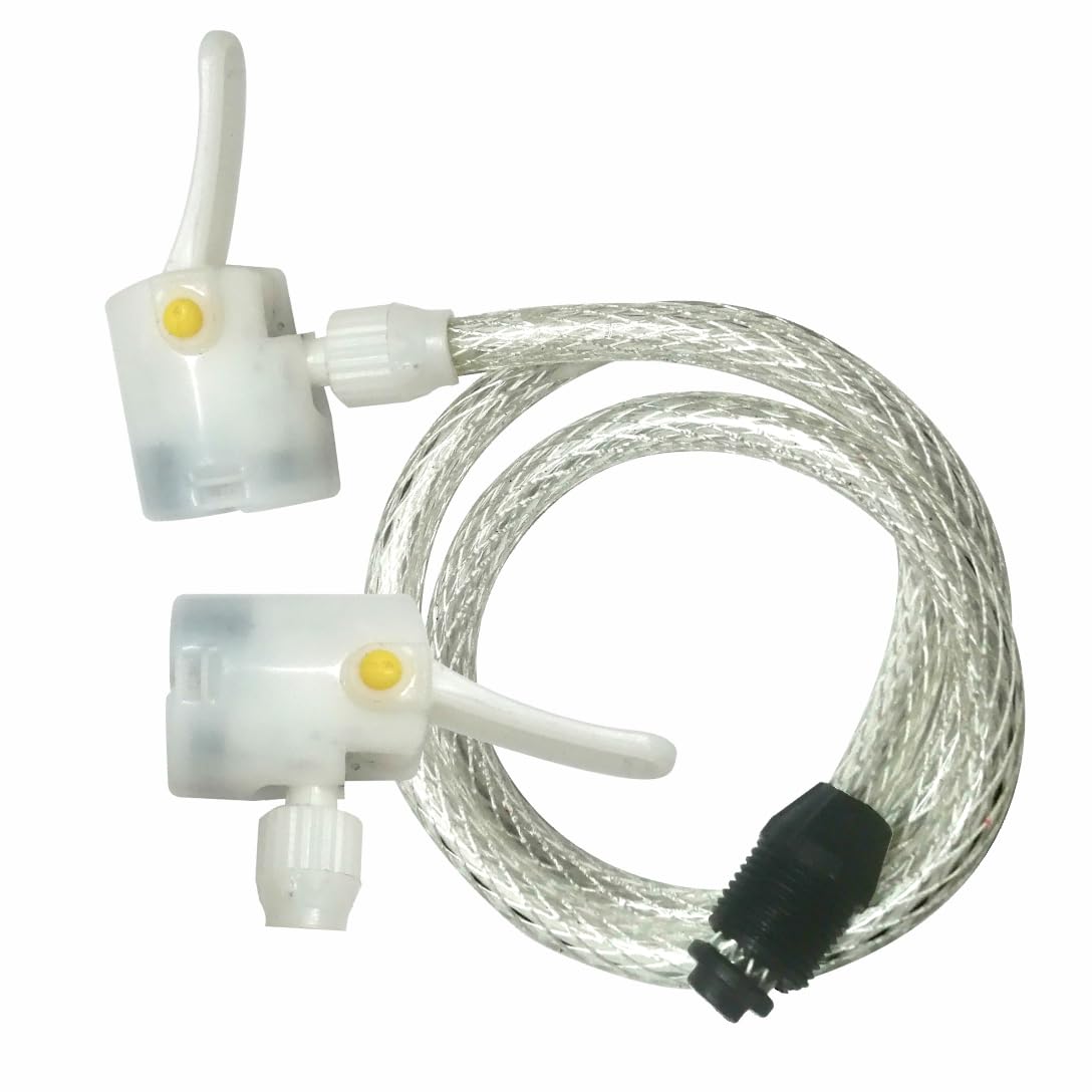 LORWADIYA Air Pump Pipe with Extra Nozzle Setting, Strong Rubber Material for Bike, Bicycle, Cycle, Football-image-5