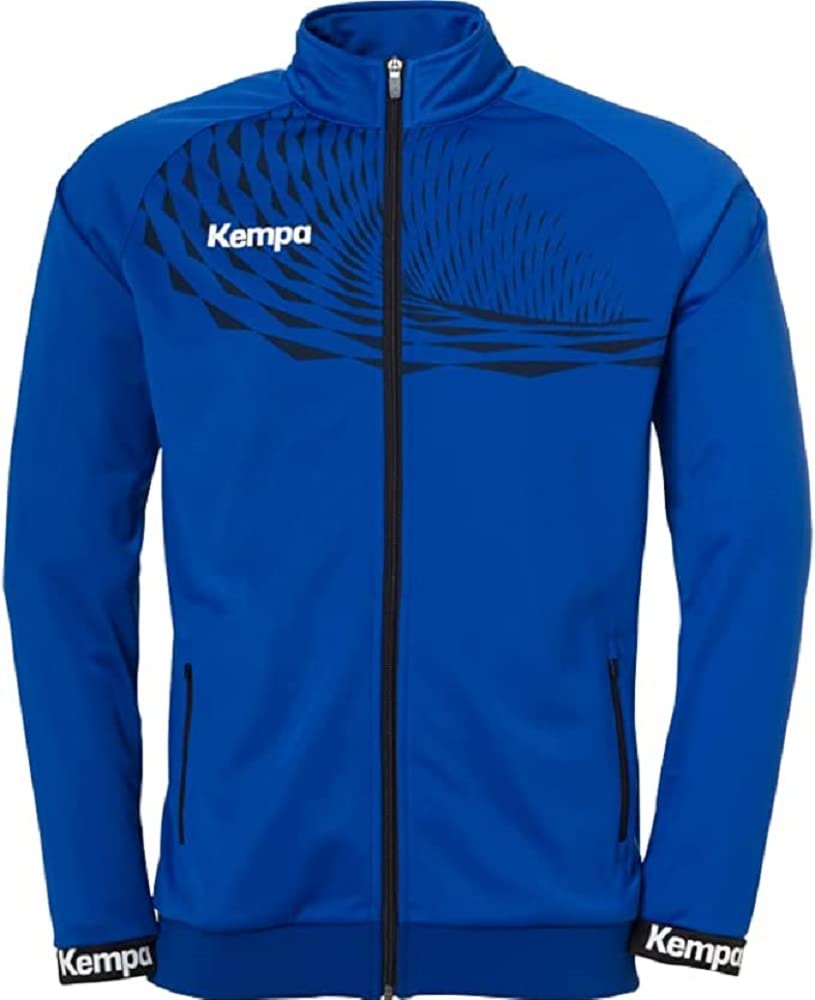 Kempa Boys' Wave 26 Poly Jacket Poly Jacket Men Boys Sport Football Training Jacket Sweatshirt Jacket Sweat Jacket