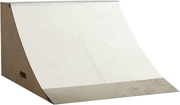 OC Ramps Quarter Pipe 2 Tall x 3 Wide - Durable Wood Skateboard Ramp Kit - Store Easily in the Garage - Great for Home or Professional Use and also Works for BMX Bikes, Scooters, and Inline Skates