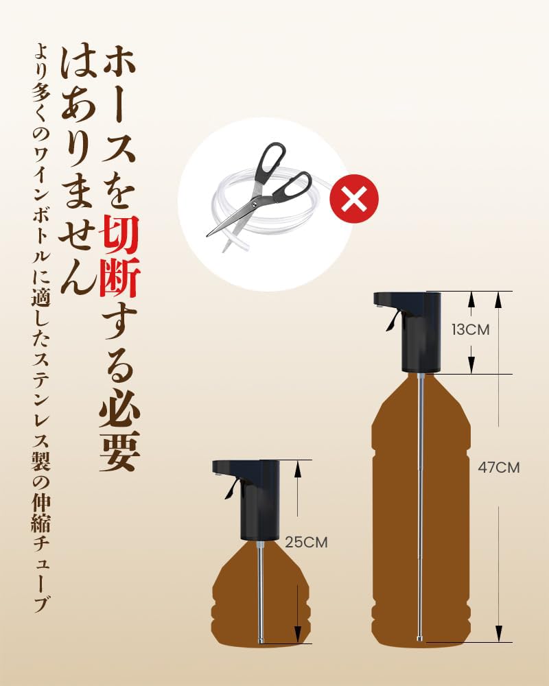Amazon.co.jp: Toziariuon ウイスキーポンプ 4l定量 調整可 電動