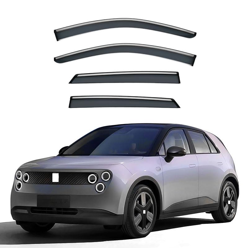 Deflectores de aire para NIO Firefly 2025+ con cubierta protectora de lluvia y sol en ventanas