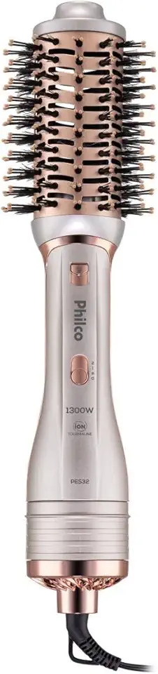 Escova Secadora Philco Bivolt 1300W PES32 Escova e Secador Bivolt