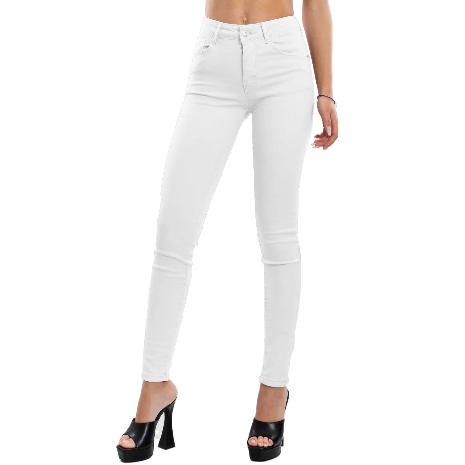 Toocool Jeans Donna Pantaloni Skinny Slim Elasticizzati Aderenti VI-8006