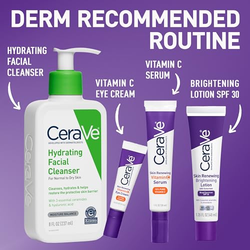 CeraVe Brightening Face Lotion with SPF 30, Niacinamide & Ceramides, 1.35oz - image 7