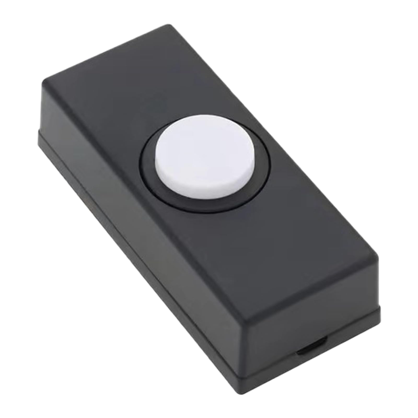Hdoytxxm Black Wiring Door Bells Push Buttons Wall Mounted Doorbell Switches Button For Most Chimes Doorbell Wiring Hardware