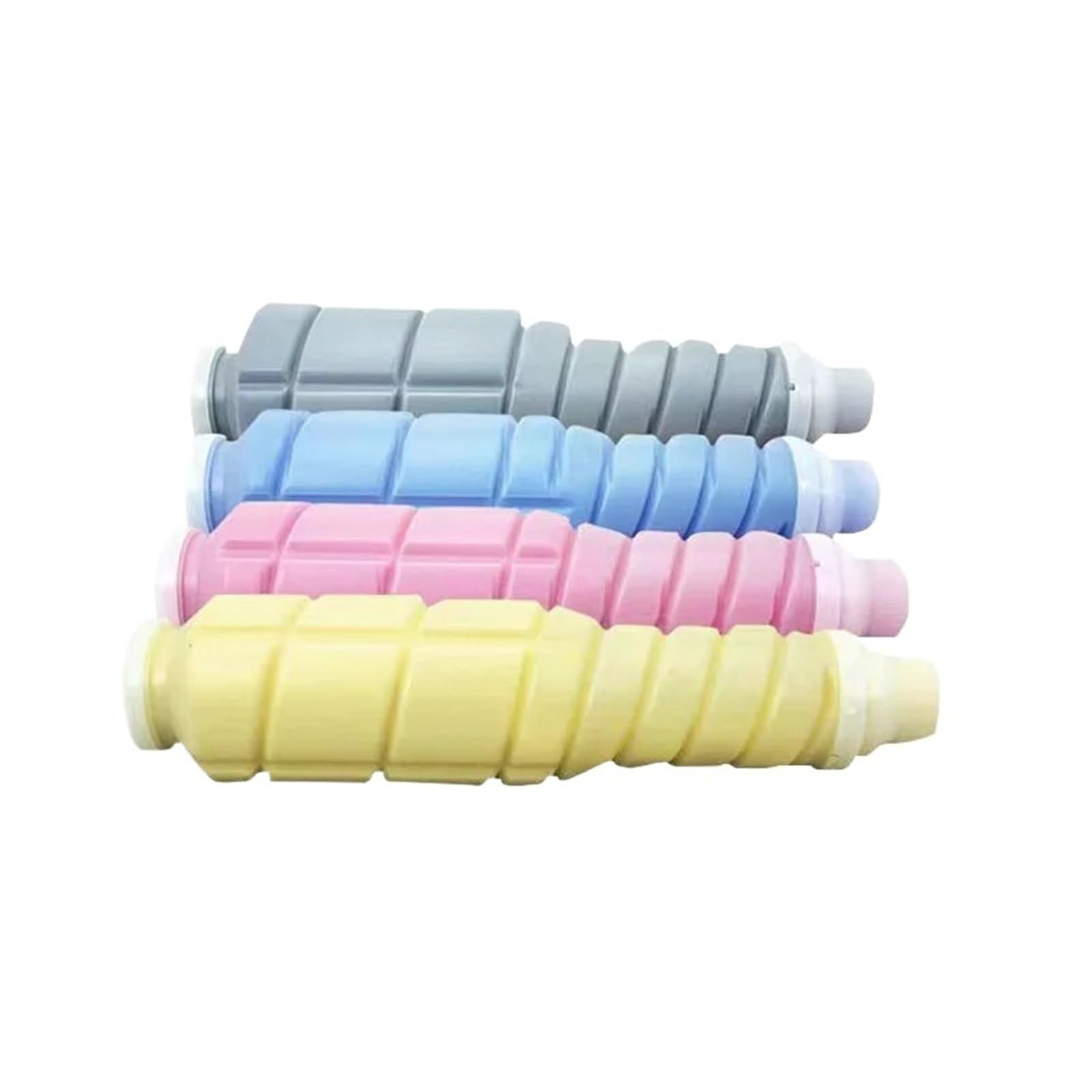 1 Cartucho de tóner Compatible con Konica Minolta TN610 (CMYK) - Compatible con impresoras de Alto Volumen C5500/C6500,Accesorios(Y)