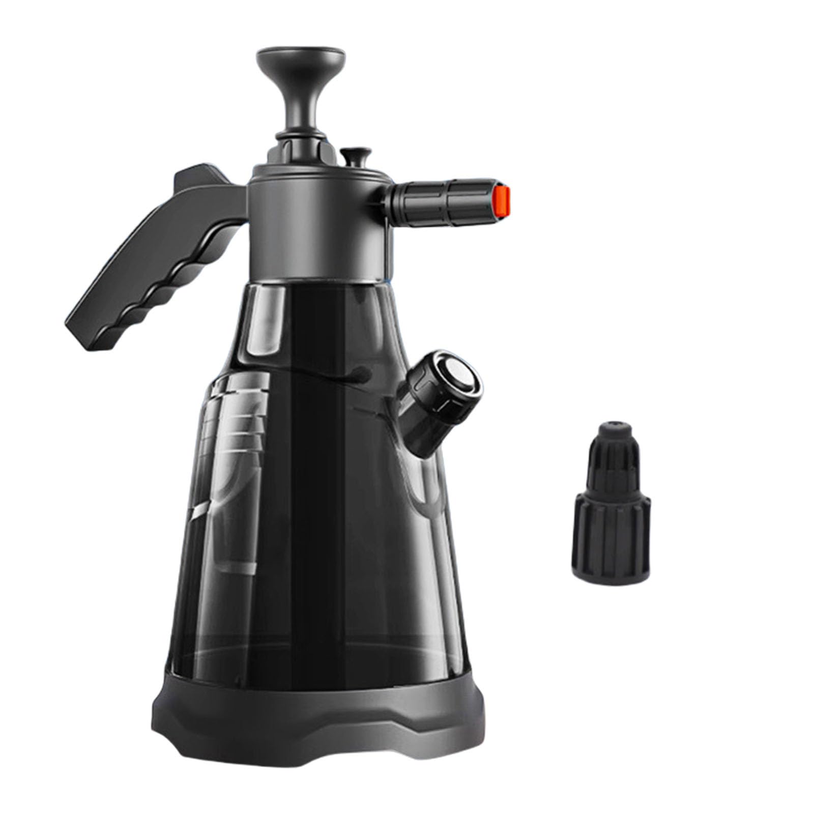 2Liters Hand Pumps Foam Sprayer with 3 Types of Nozzle Hand Pneumatic Foam Cannons Snow Foam Car Wash Bottle