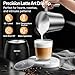 Secura 17oz Electric Milk Frother and Steamer, Stainless Steel Detachable Milk Jug, 4-in-1 Hot & Cold Foam Maker for Latte, Cappuccino & Hot Chocolate, BPA & Teflon-Free, Dishwasher Safe
