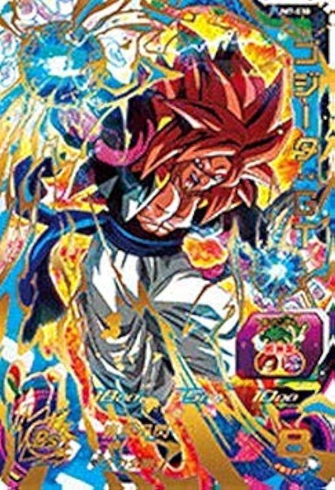 ゴジータ未開封 ゴジータ(未開封/パラレル/金文字)【SR☆】{FB06-097} - カード