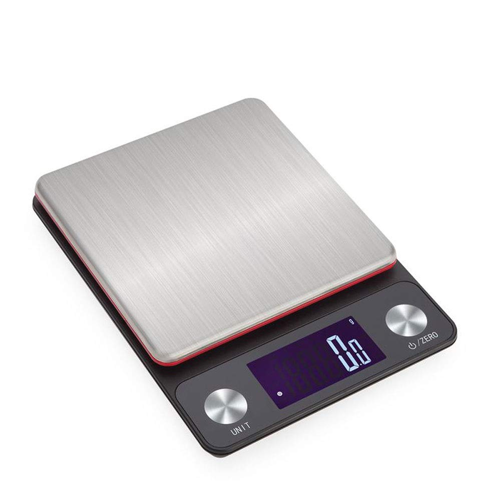 JKJZSALJ Digital Kitchen Food Scale 10Kg/0.1G Multifunction Stainless Steel Weighing Postal Electronic Scales Lcd Backlight Display Scales,One Color-3Kg/0.1G,One Color-3kg/0.1g